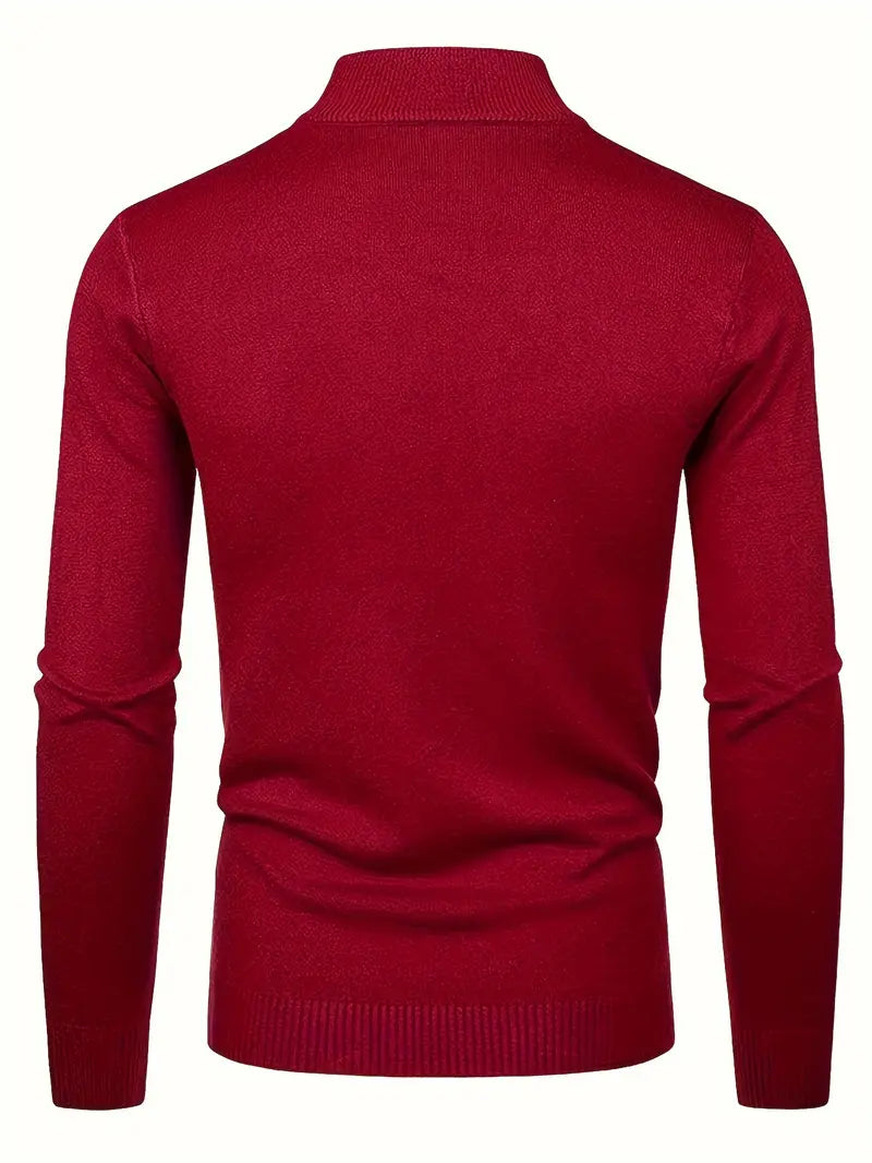 Elegante Rollkragenpullover