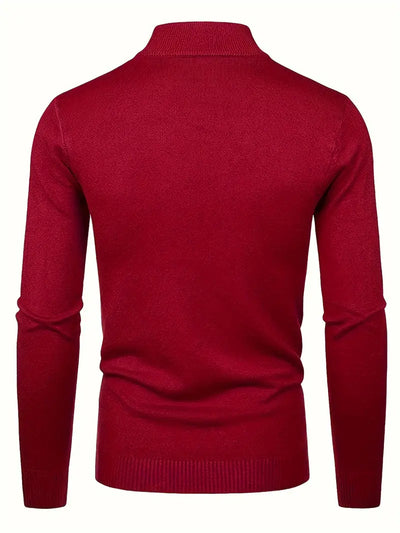 Elegante Rollkragenpullover