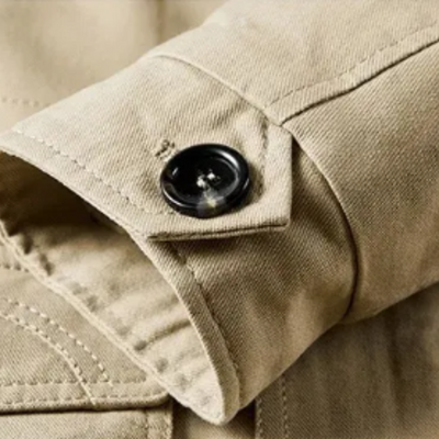 Elegante wattierte Premium-Winterjacke