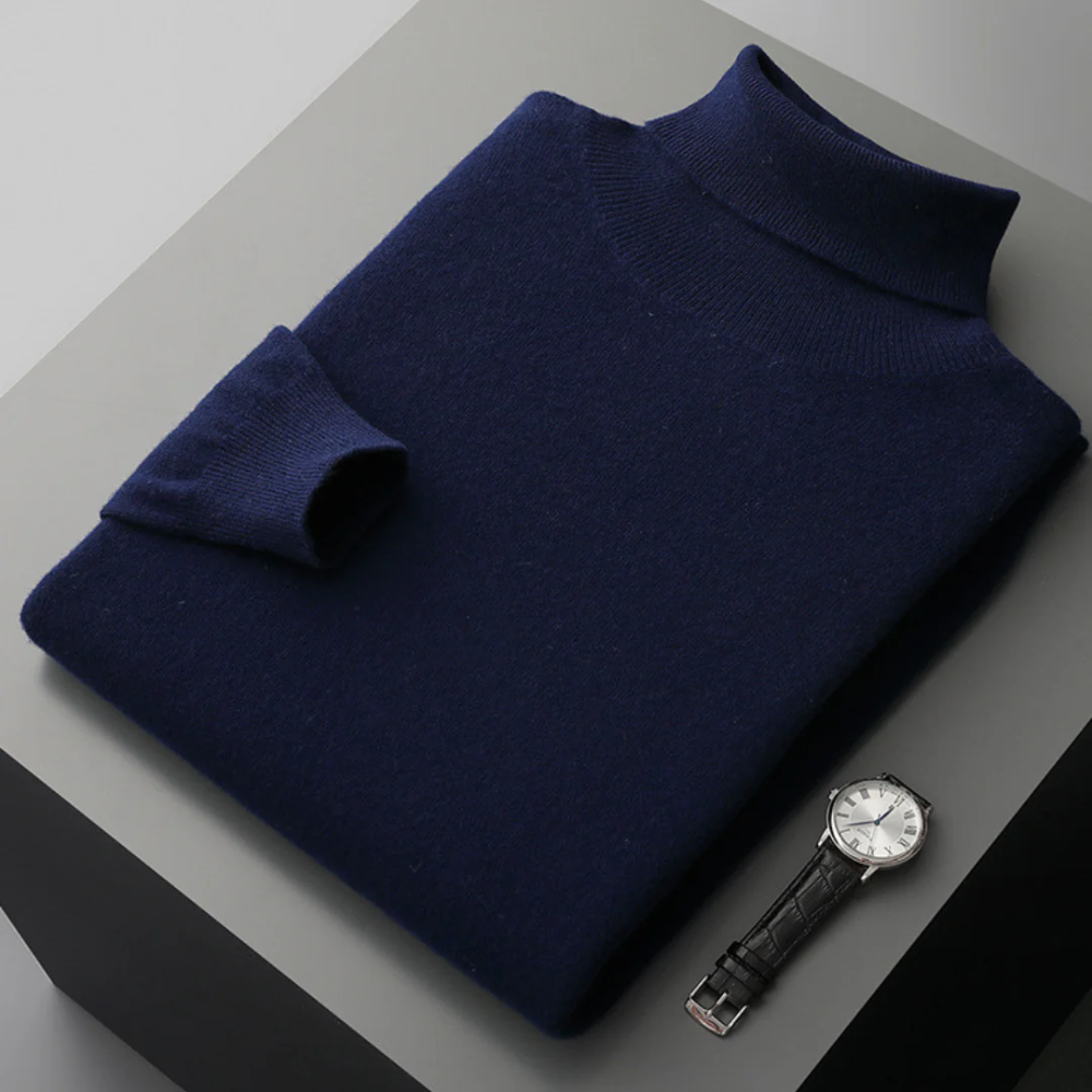 Cagliari Merino Wolle Rollkragenpullover
