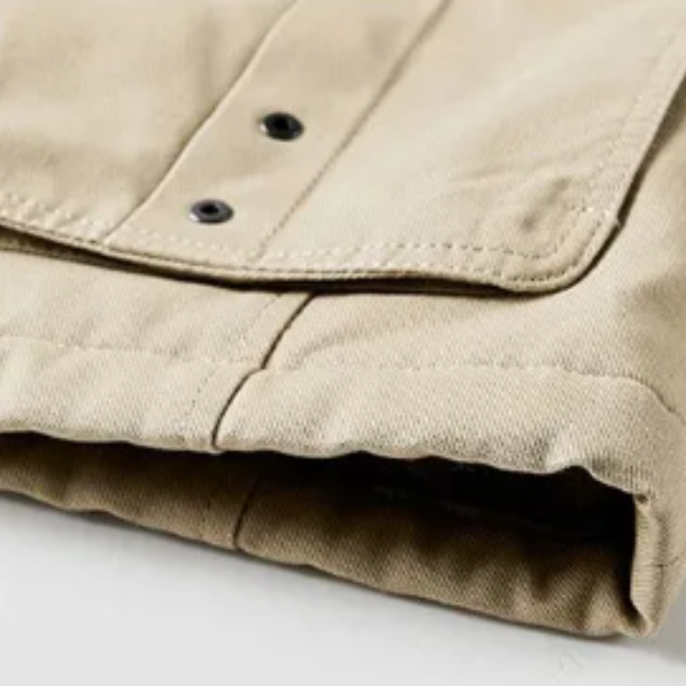 Elegante wattierte Premium-Winterjacke