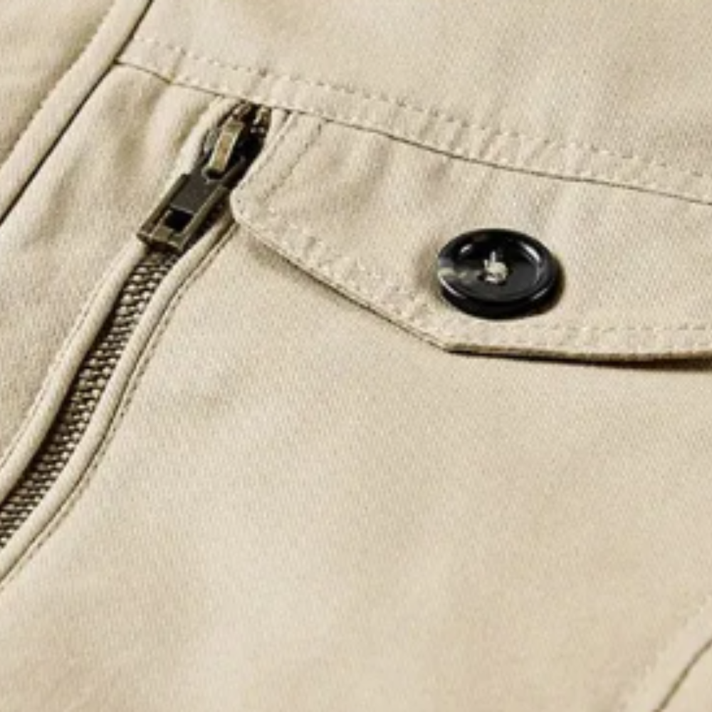 Elegante wattierte Premium-Winterjacke