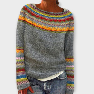 Suzu - Vintage Strickpullover für Damen