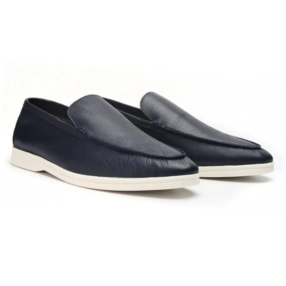 Loafers aus Rindleder