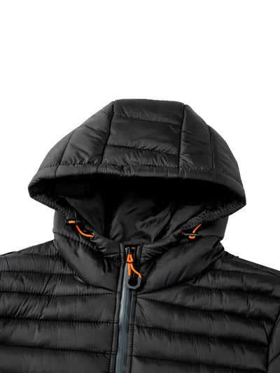 Elegante Jacke mit Kapuze