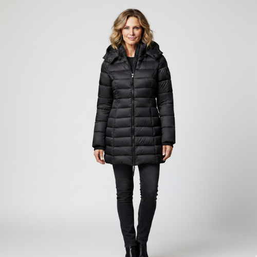 Boudica – Lange Daunen Jacke