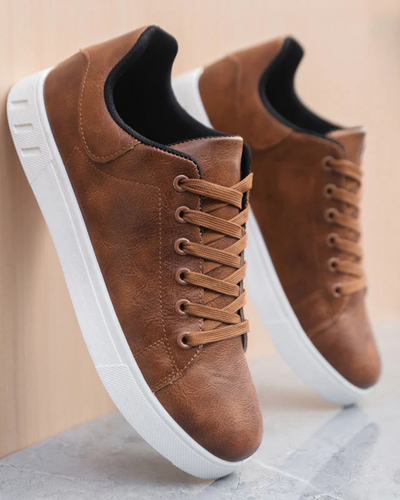 Corrado Klassische Leder Sneakers
