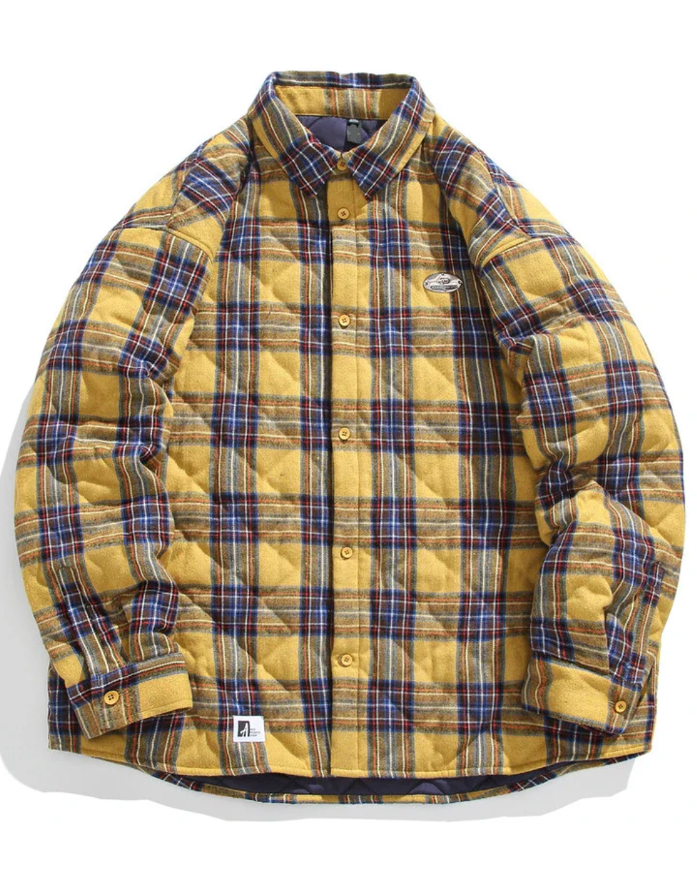 Vintage Baumwoll gepolsterte Jacke