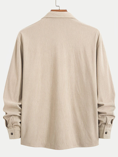 Lässige Weste aus Cord