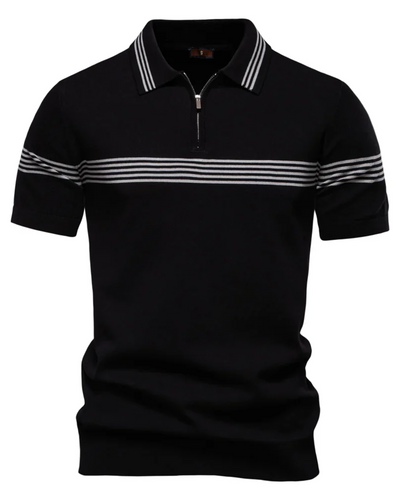 Poloshirt mit Streifen
