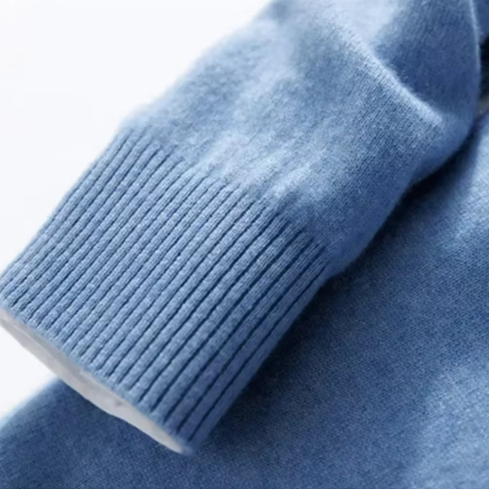 Eleganter Pullover mit V-Ausschnitt