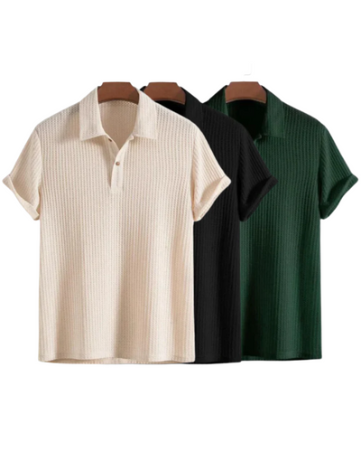 Old Money Shirt mit kurzen Ärmeln