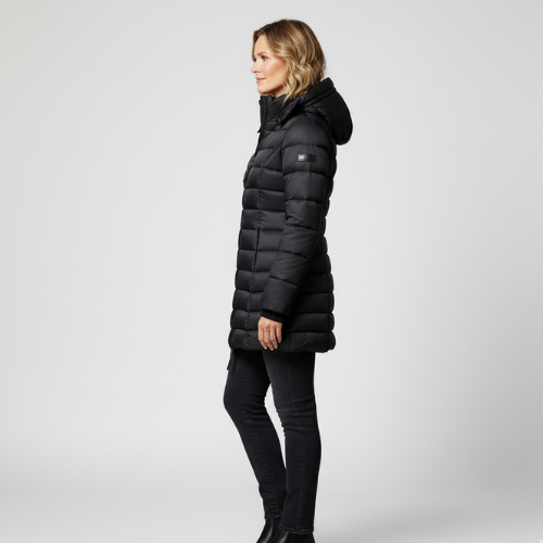 Boudica – Lange Daunen Jacke