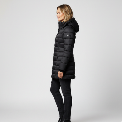 Boudica – Lange Daunen Jacke