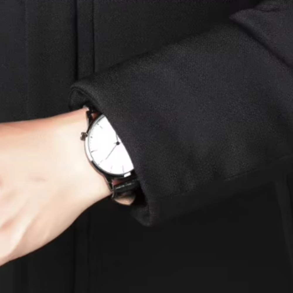 Elegante lange Herrenjacke