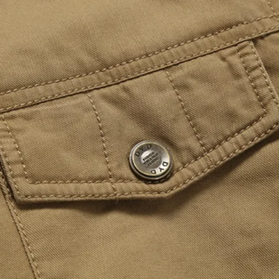 Elegante Baumwoll-Winterjacke mit Steppung