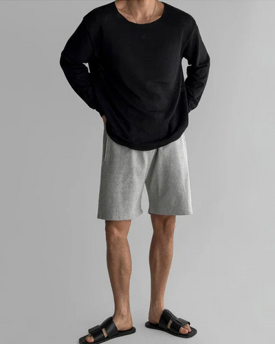 Lässiges Strick-T-Shirt