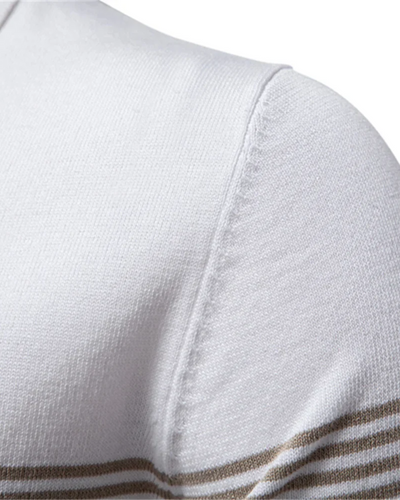 Poloshirt mit Streifen