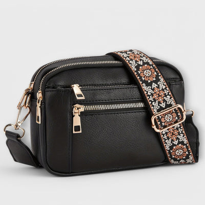 Lora. - Crossbody Tasche aus veganem Leder