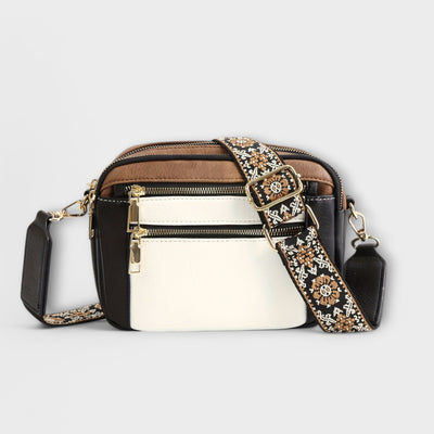 Lora. - Crossbody Tasche aus veganem Leder