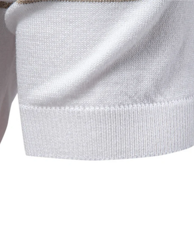 Poloshirt mit Streifen