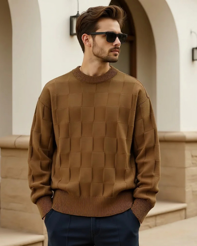 Premium gestrickter Pullover