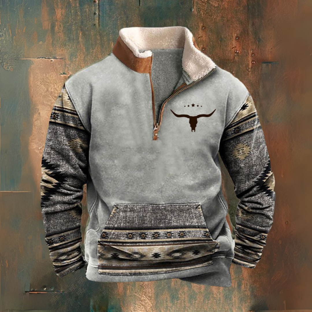 Noah Reißverschluss Pullover