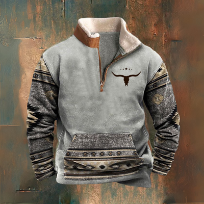 Noah Reißverschluss Pullover