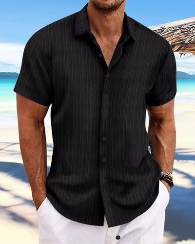 Lässiges Kurzarmhemd