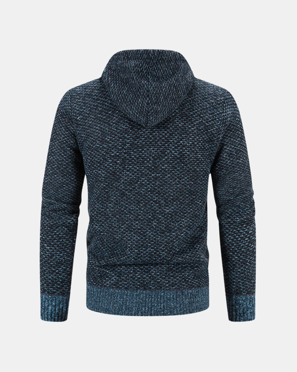 Leonardo Jas mit Kapuze