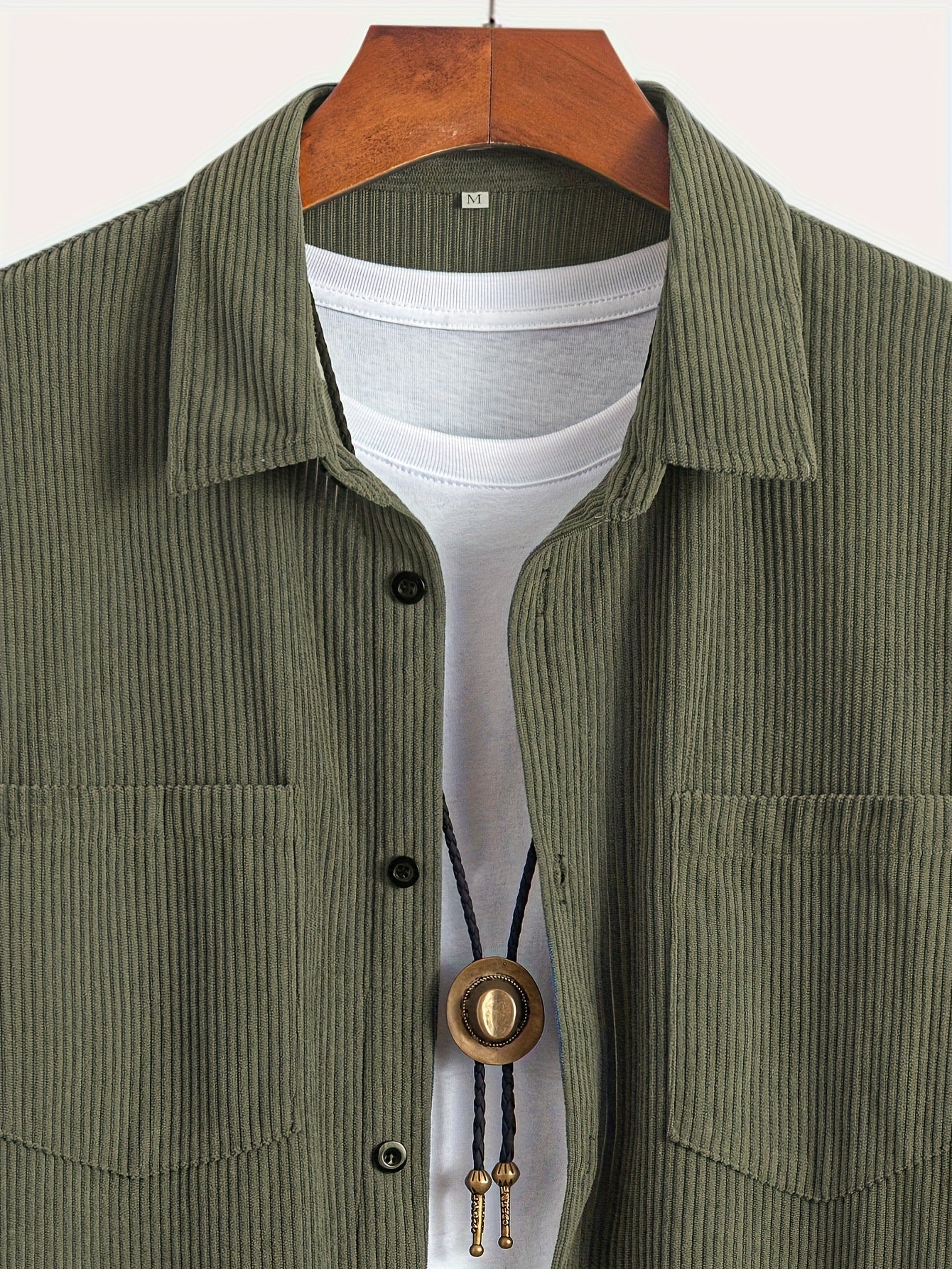 Lässige Weste aus Cord