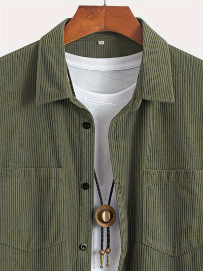 Lässige Weste aus Cord