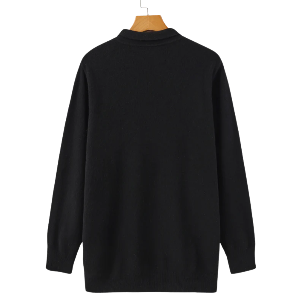 100% Kaschmir Poloshirt