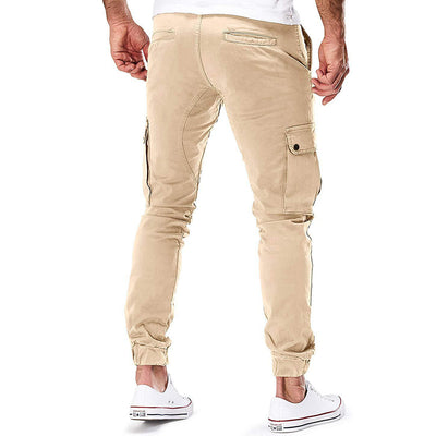 Herren Cargo Jogginghose – Moderne Streetwear Freizeithose mit Taschen und Elastikbund, Outdoor & Alltag