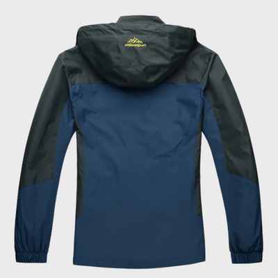 Herren Softshell-Jacke mit Kapuze, winddichter Membran und wasserabweisender Ausführung