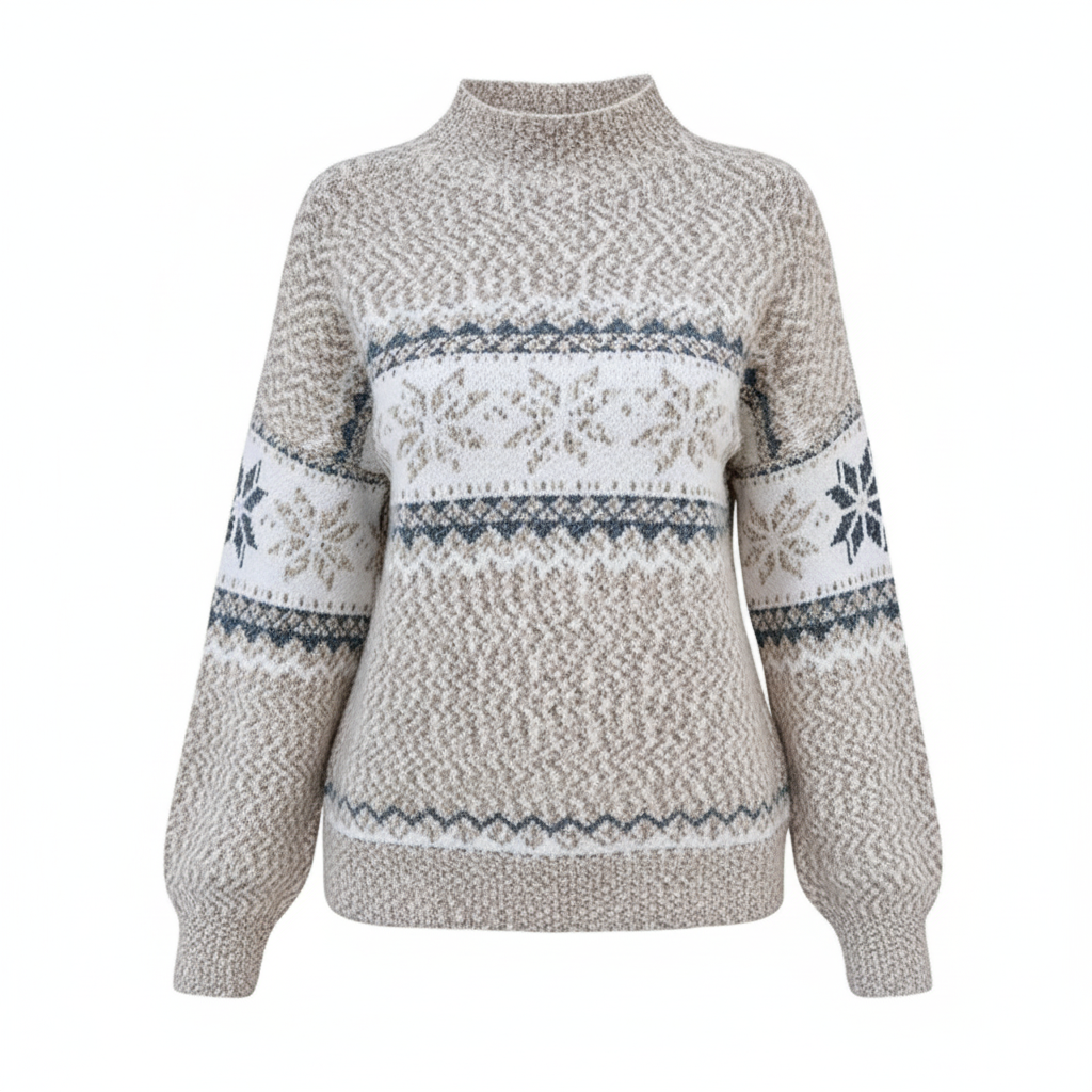 Lura - Damen Winter Strickpullover