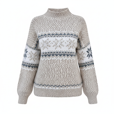 Lura - Damen Winter Strickpullover