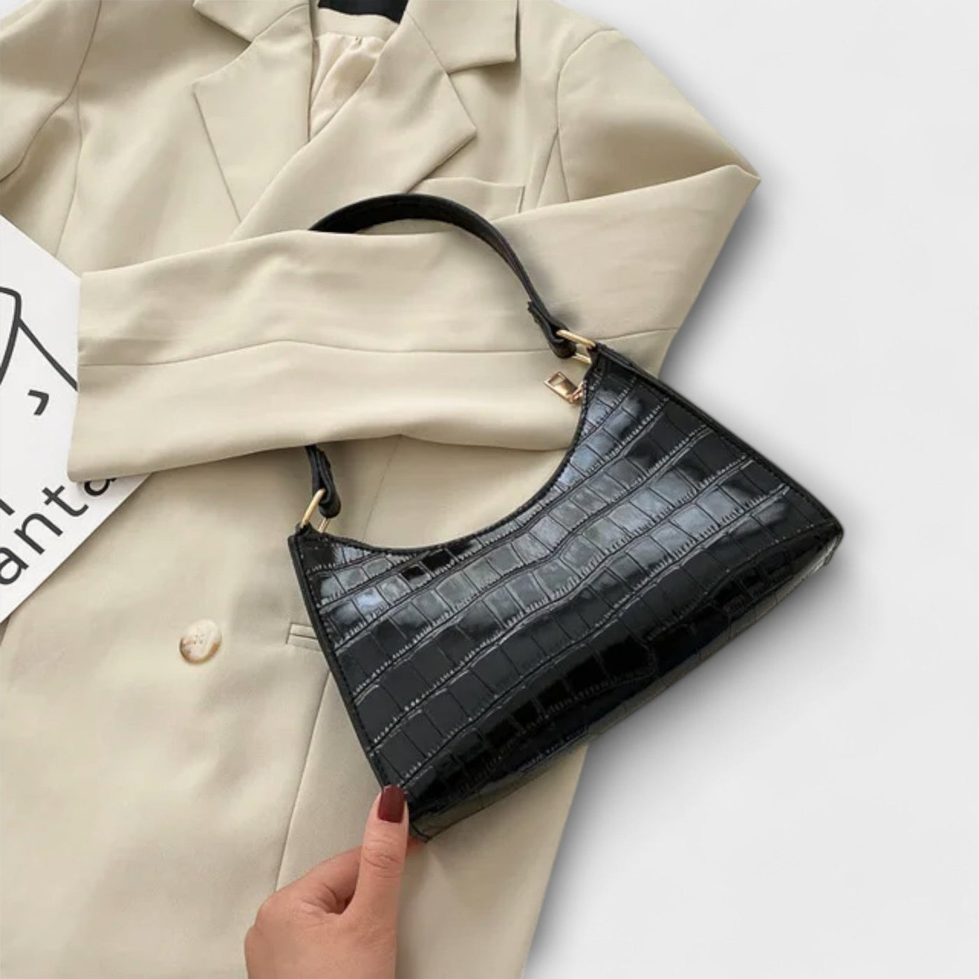 Lora - Glänzende Tasche