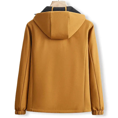 Herren Bomberjacke mit Kapuze Elegant