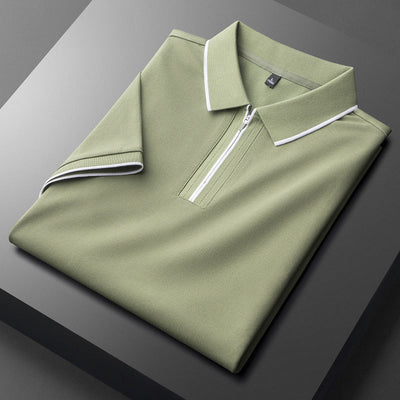 Elegantes Baumwoll-Poloshirt