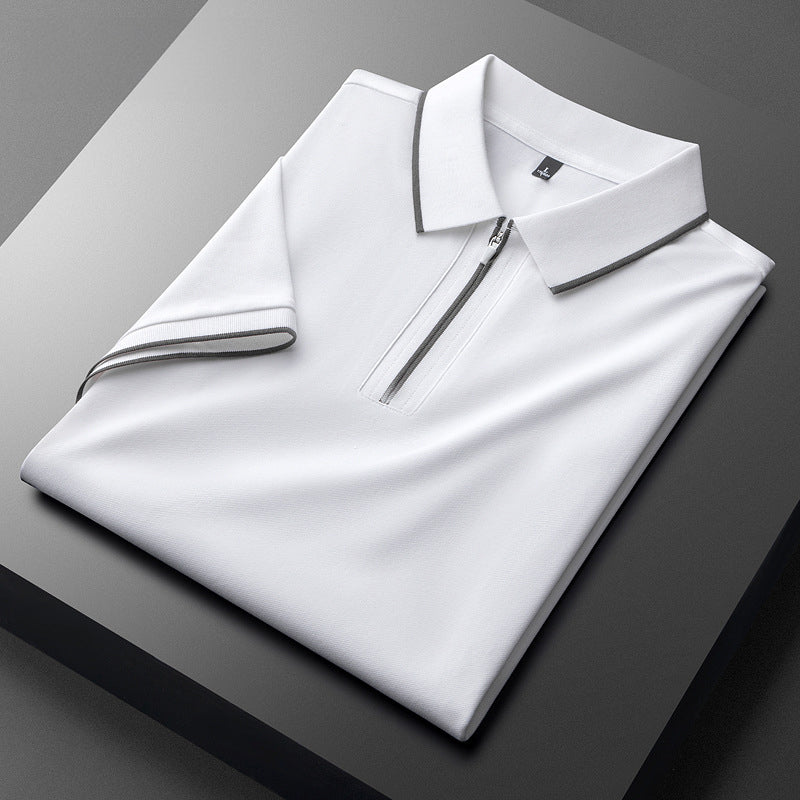 Elegantes Baumwoll-Poloshirt
