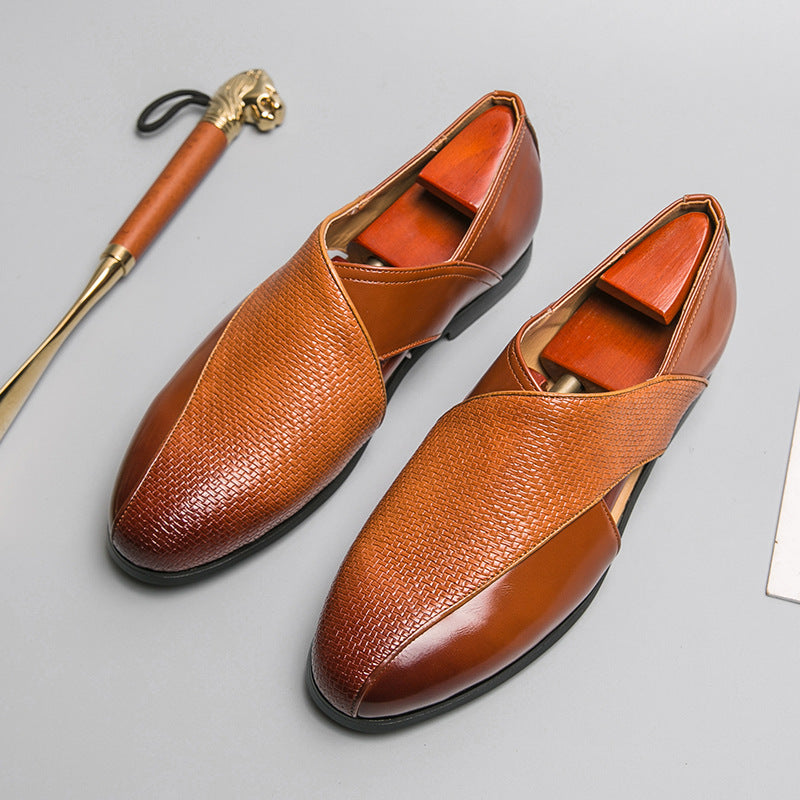 Vintage Leder Loafers