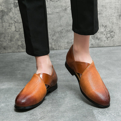 Vintage Leder Loafers