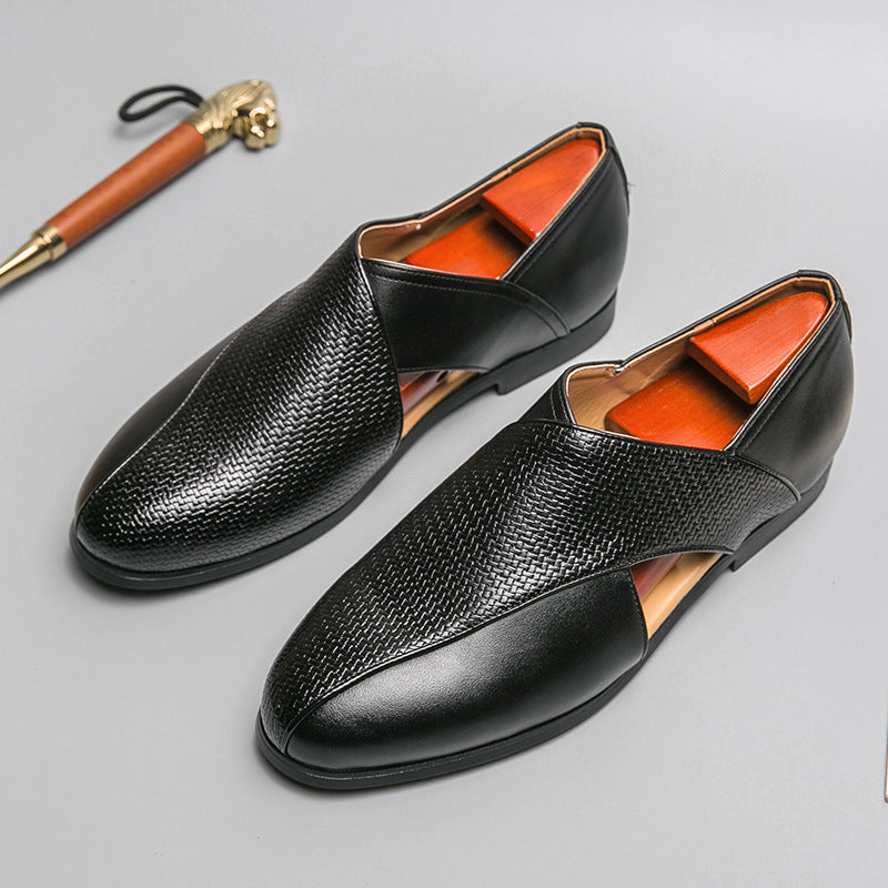 Vintage Leder Loafers