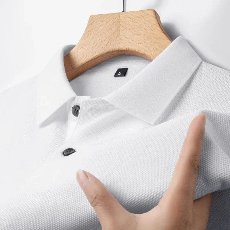 Lässiges Baumwoll-Poloshirt