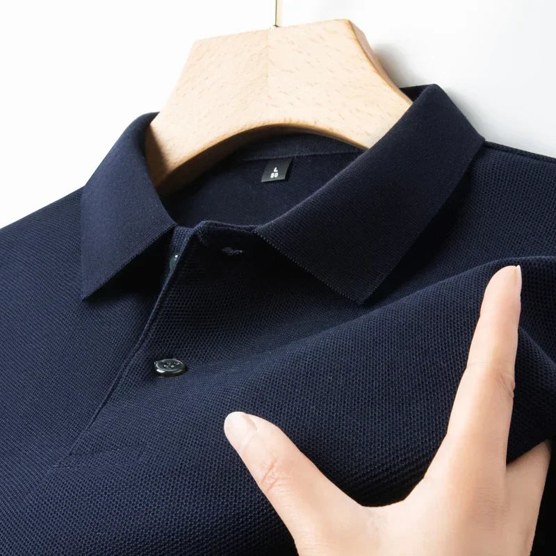 Lässiges Baumwoll-Poloshirt