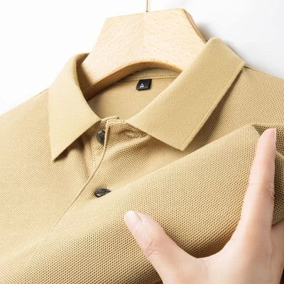 Lässiges Baumwoll-Poloshirt