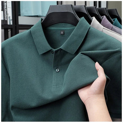 Lässiges Baumwoll-Poloshirt