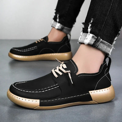 Klassische Italienische Leder Sneakers