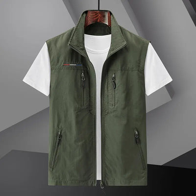 Wasserdichte Weste mit mehreren Taschen